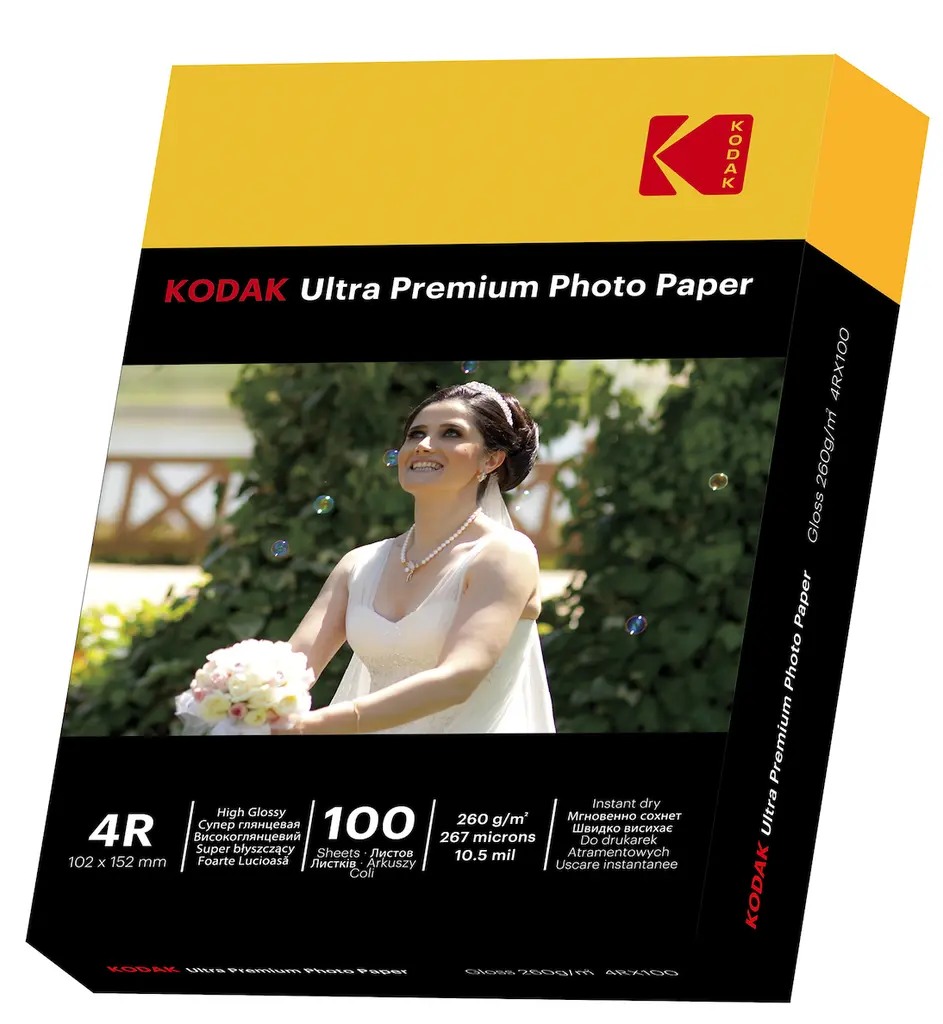 KODAK Ultra Premium Glossy 10X15 260g 100 sheets